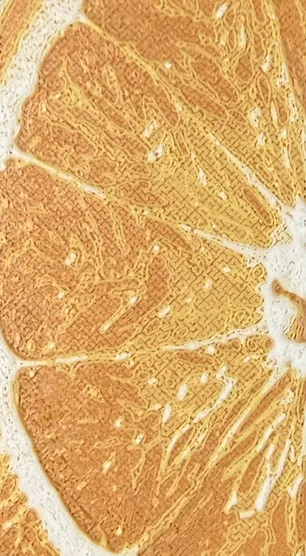 Orange Slice Bookmark