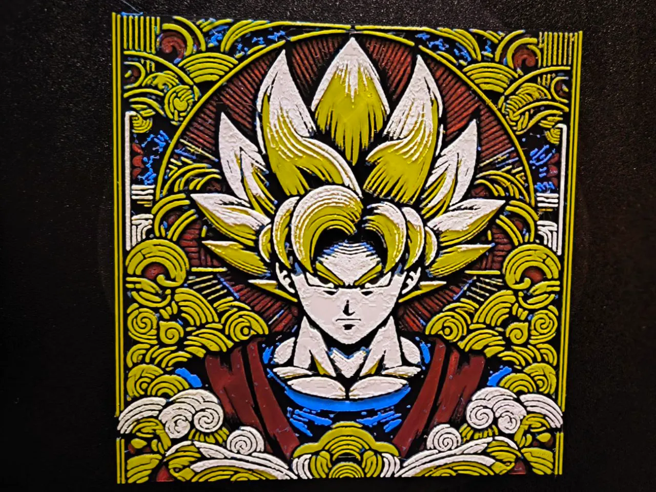 Goku Art Deco Hue Forge
