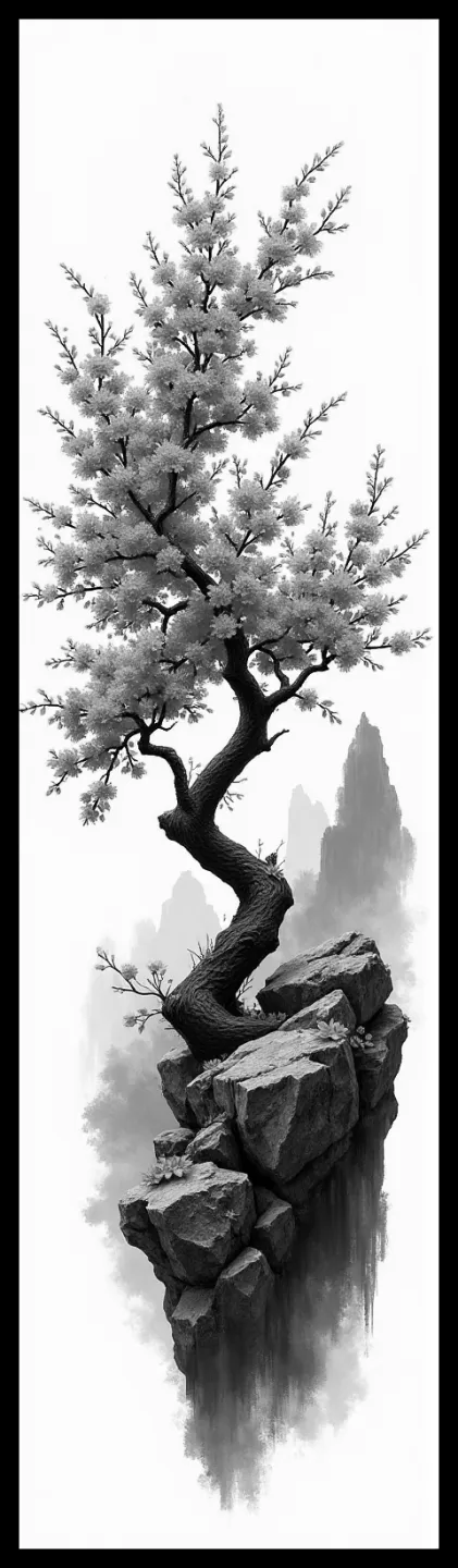Cherry blossom bookmark - A Secret Place