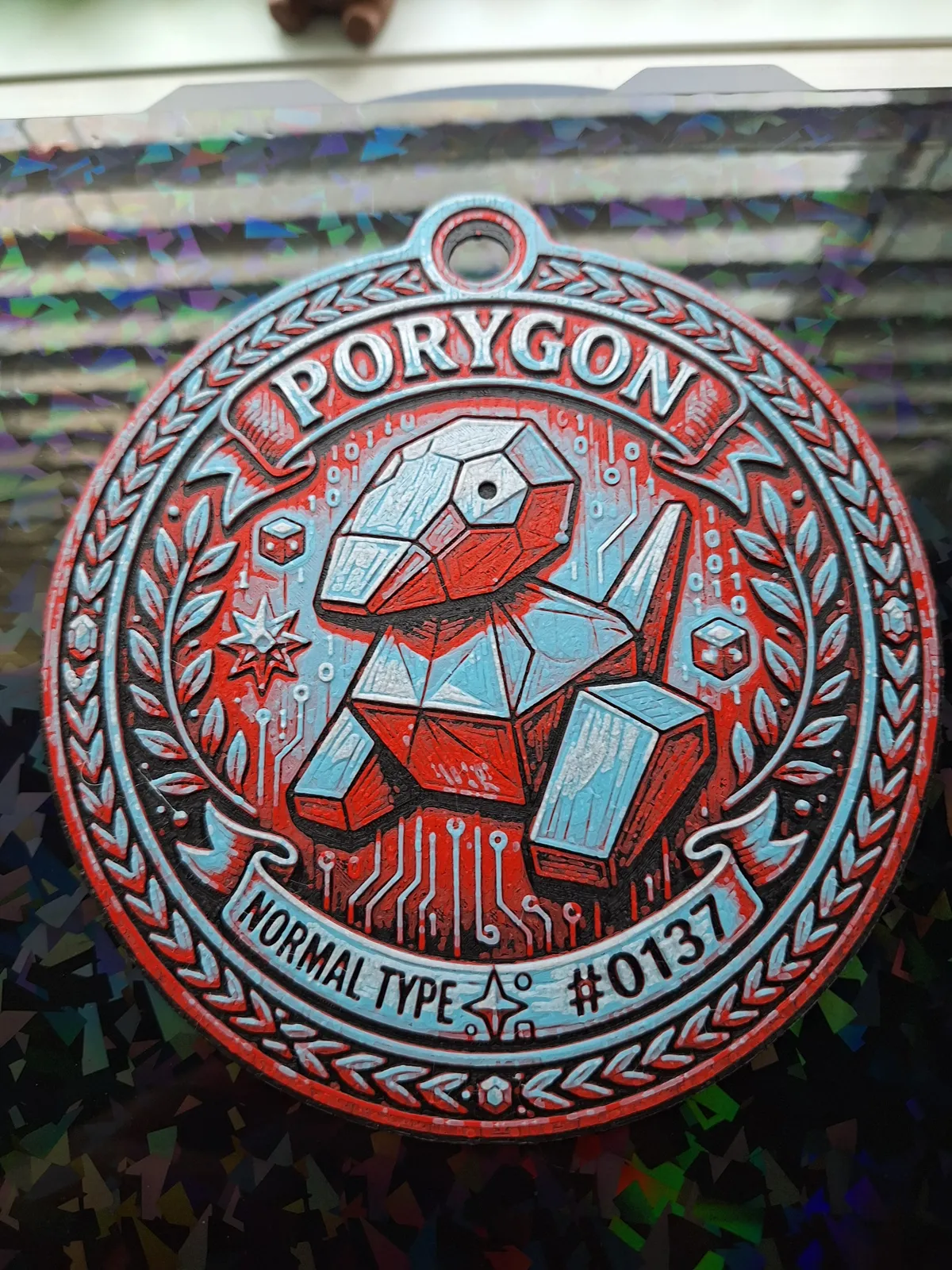 Porygon #0137 - Pokemon Ornament