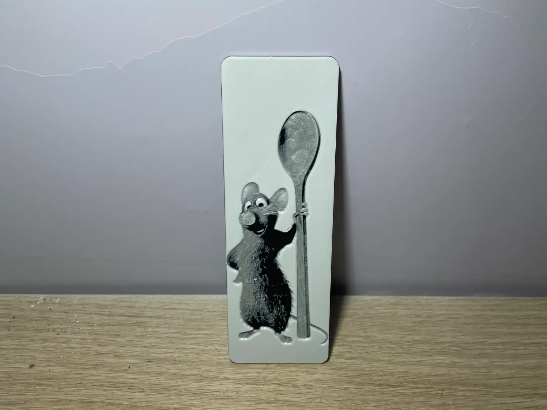 marcapáginas Ratatouille
