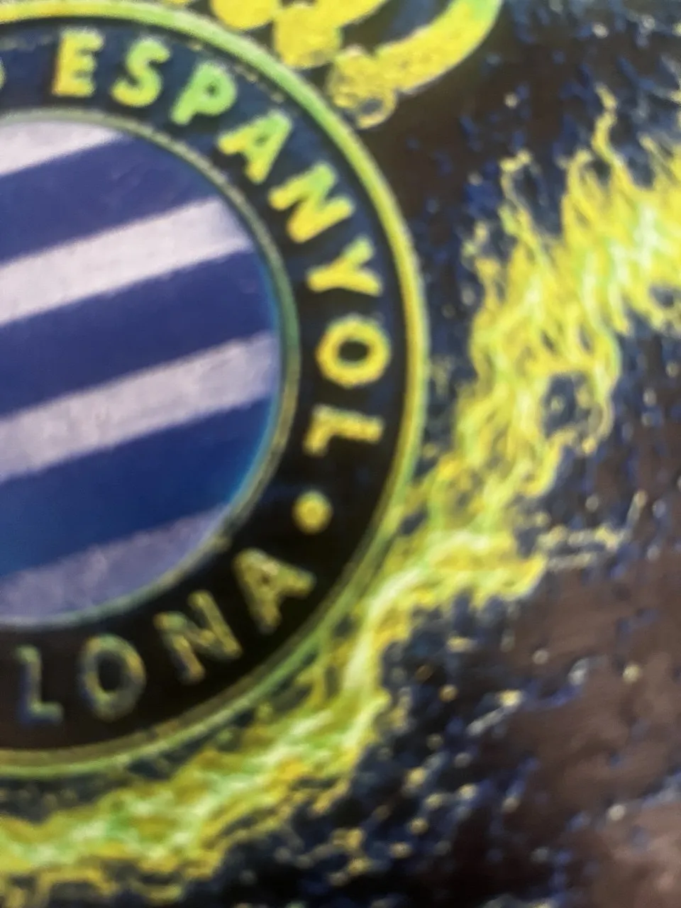 Hueforge Escudo del RCD Espanyol