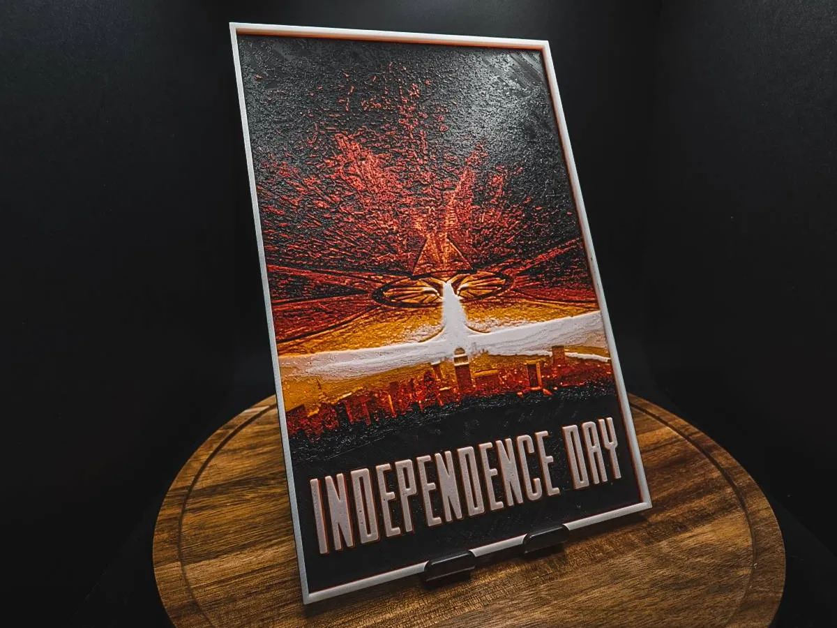 Independence Day (Movie Poster - HueForge)