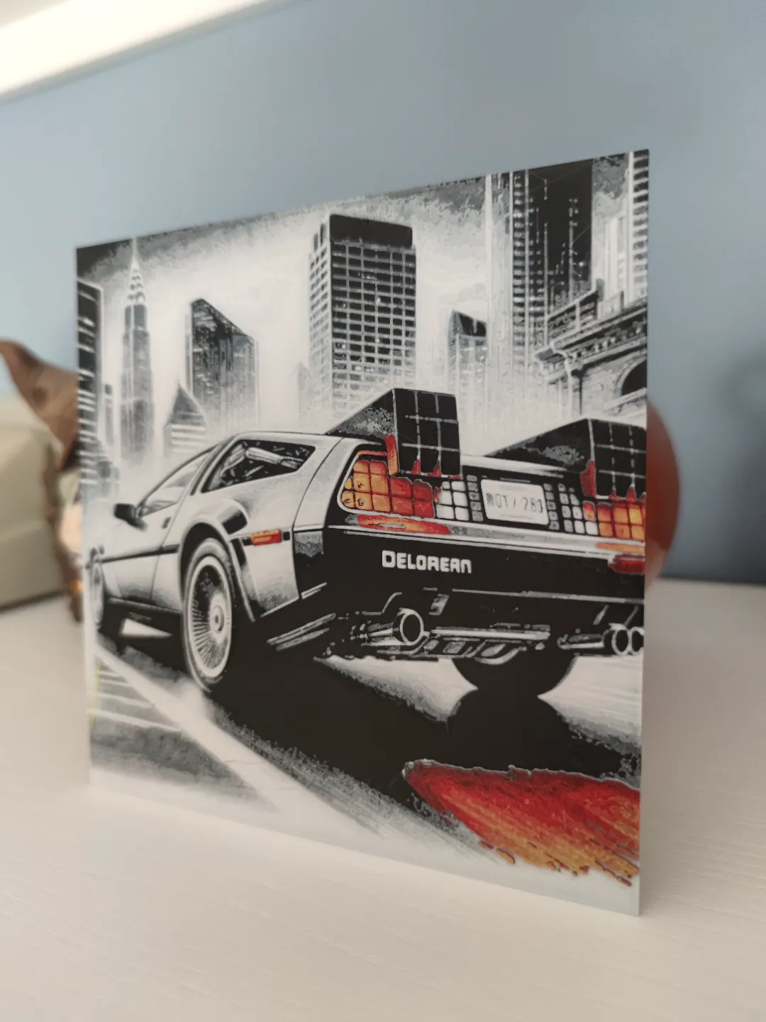 Hueforge delorean