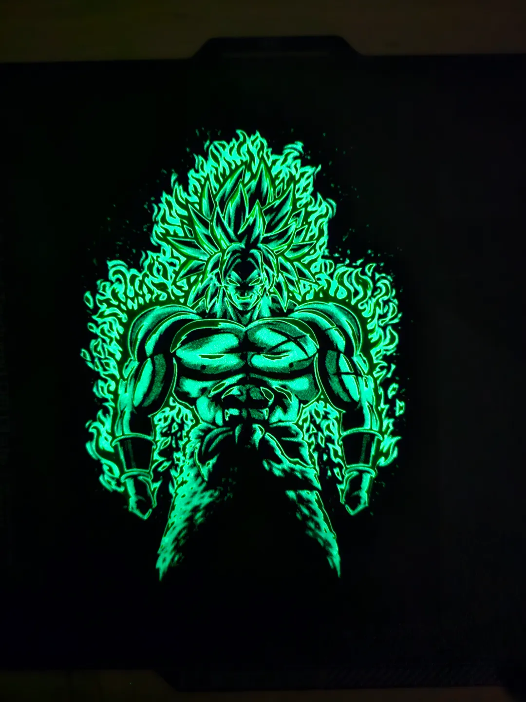 HueForge Broly