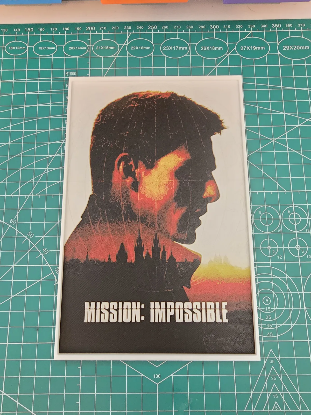 Mission: Impossible Movie Poster - Hueforge Art