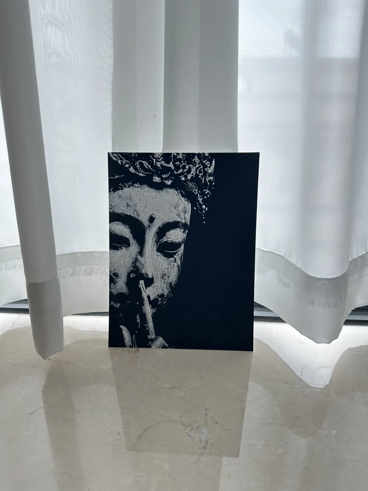 禅意-观音版画