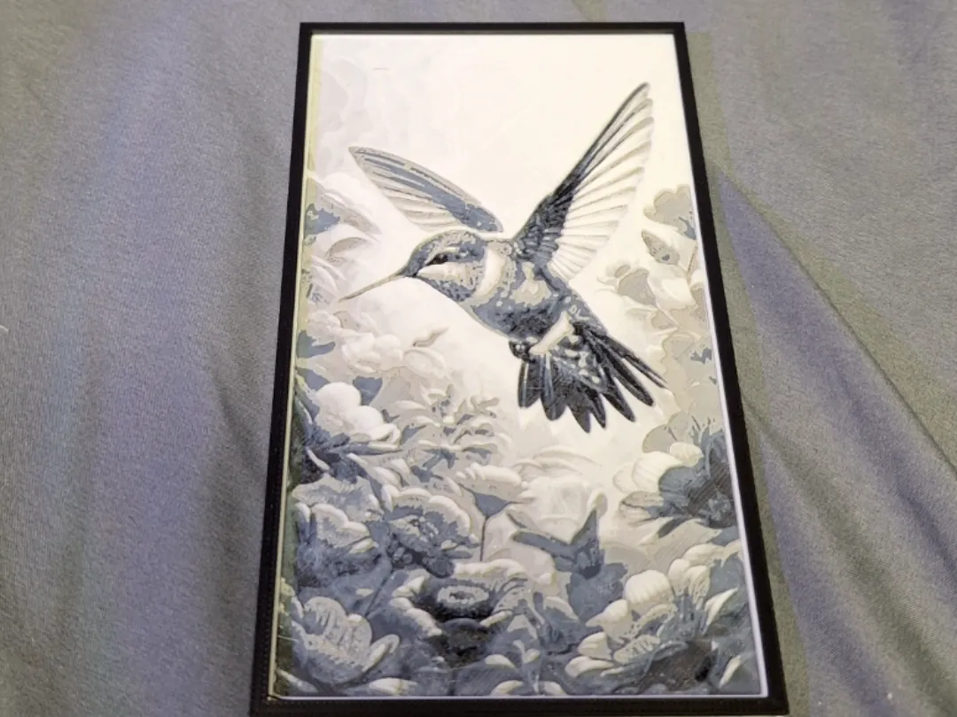 B/W Hummingbird