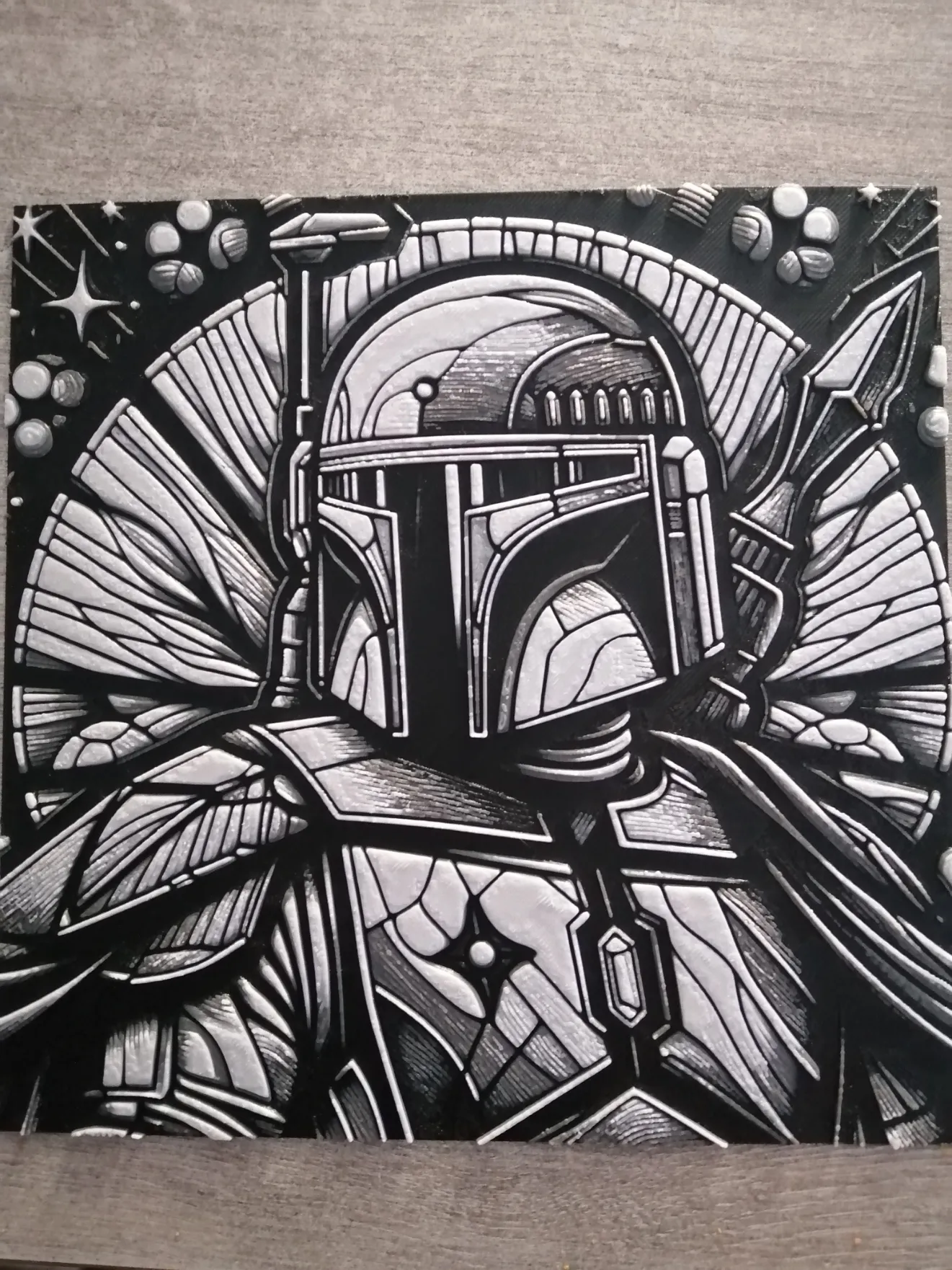 hue forge Mandalorian