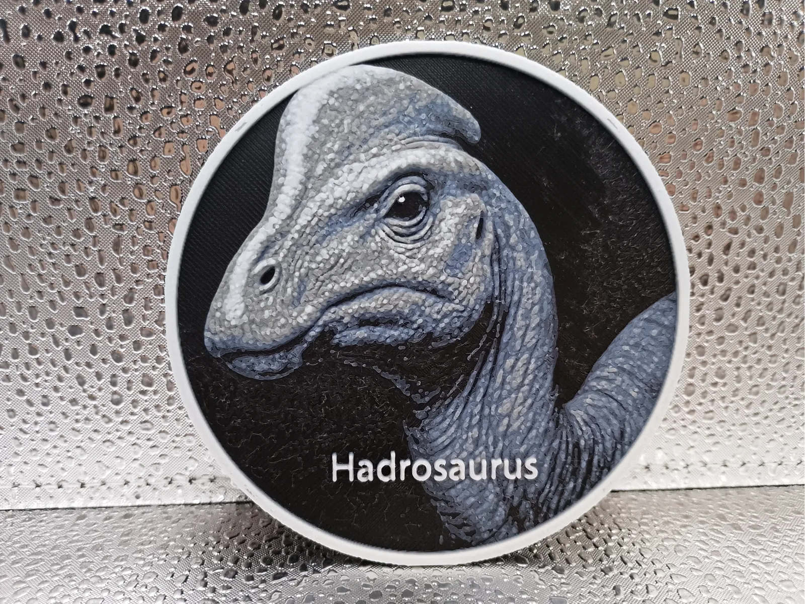 Hadrosaurus Coaster – Hueforge