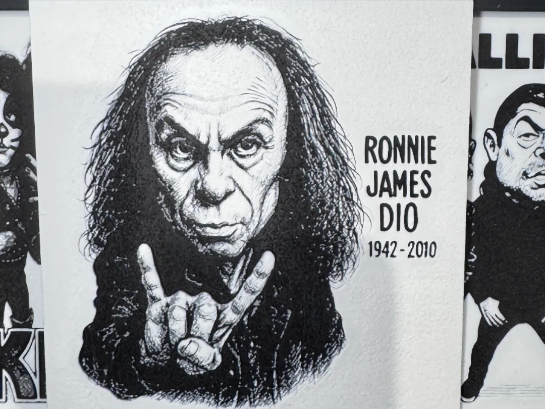 Hue Forge Karikatur – Ronnie James Dio