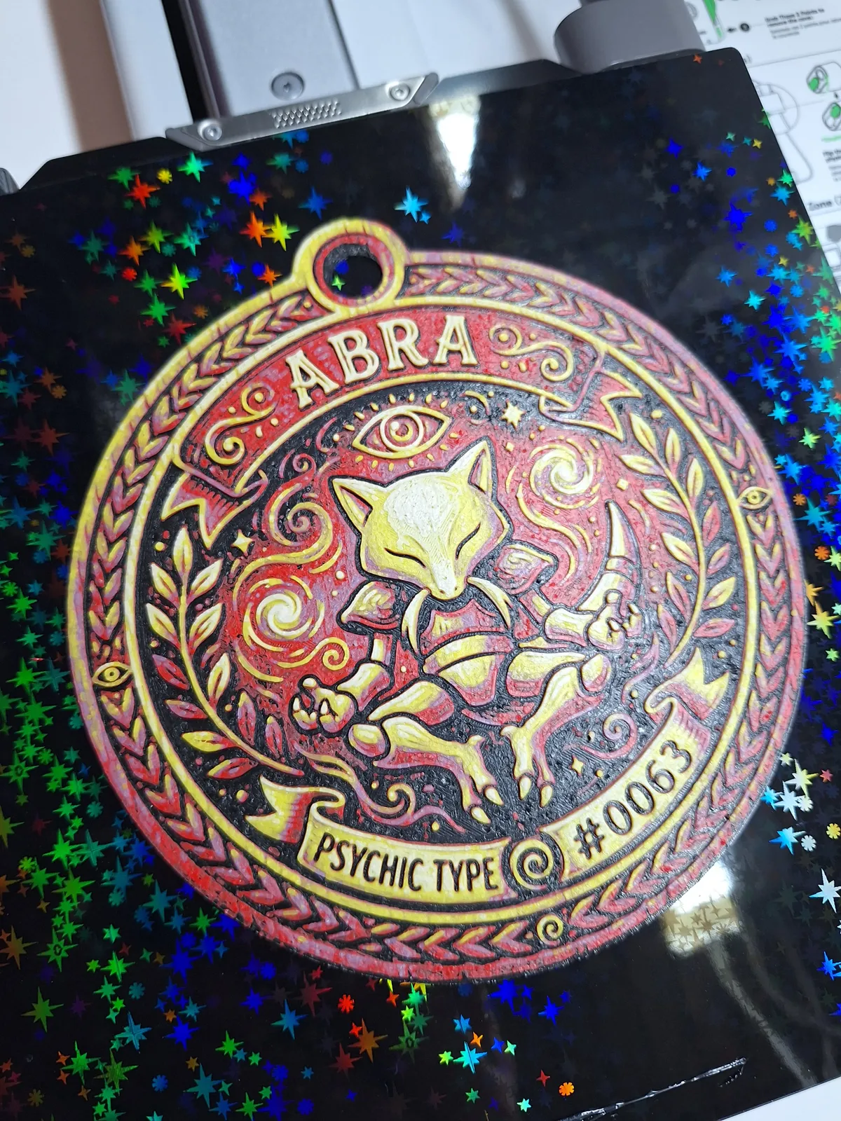 Abra #0063 - Pokemon Ornament