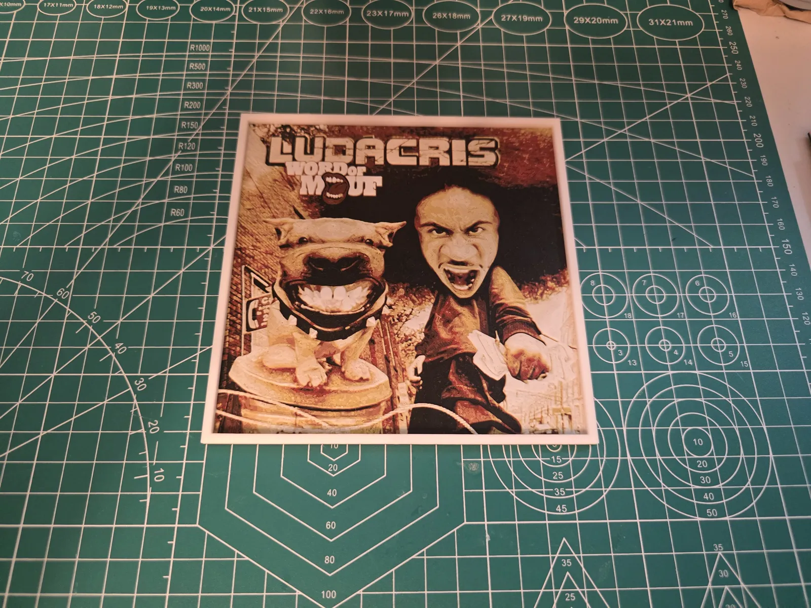 Ludacris "Word Of Mouf" Album - Hueforge Art