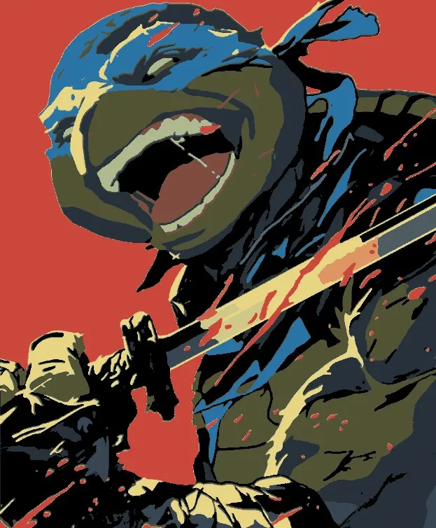 Hueforge: Teenage Mutant Ninja Turtles - Leonardo