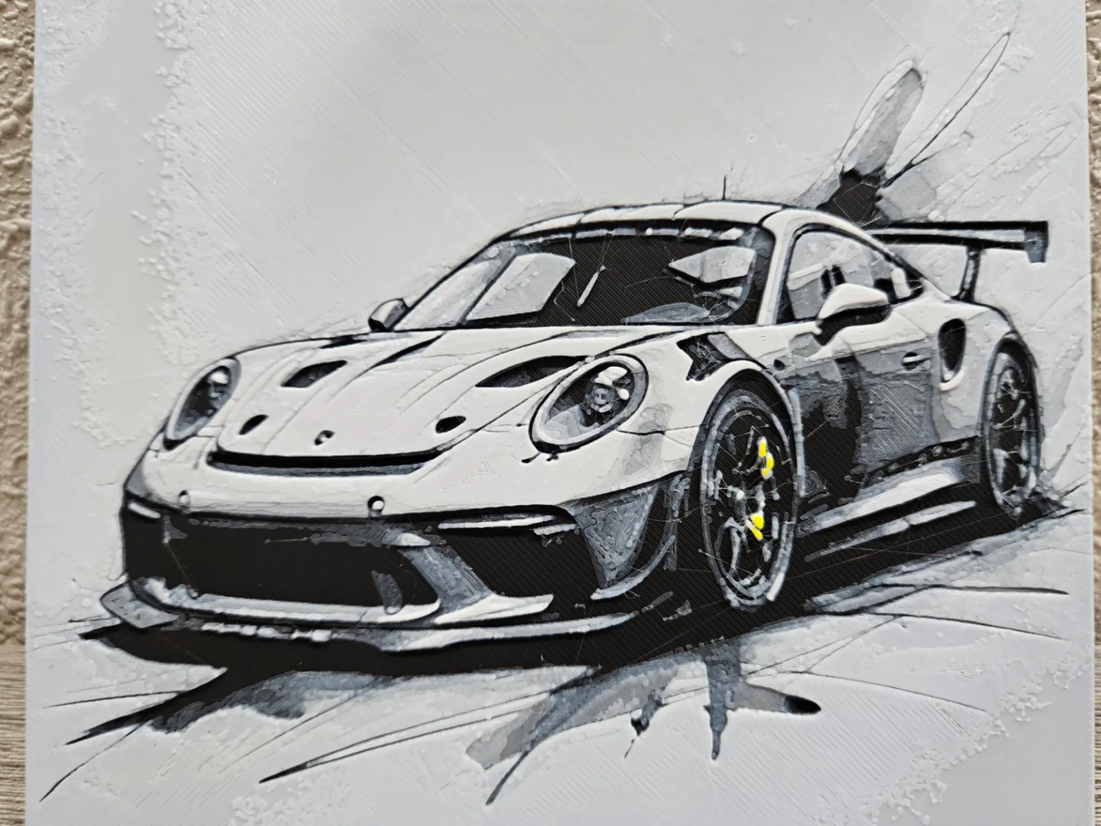 Porsche GT3 RS HueForge Part 2