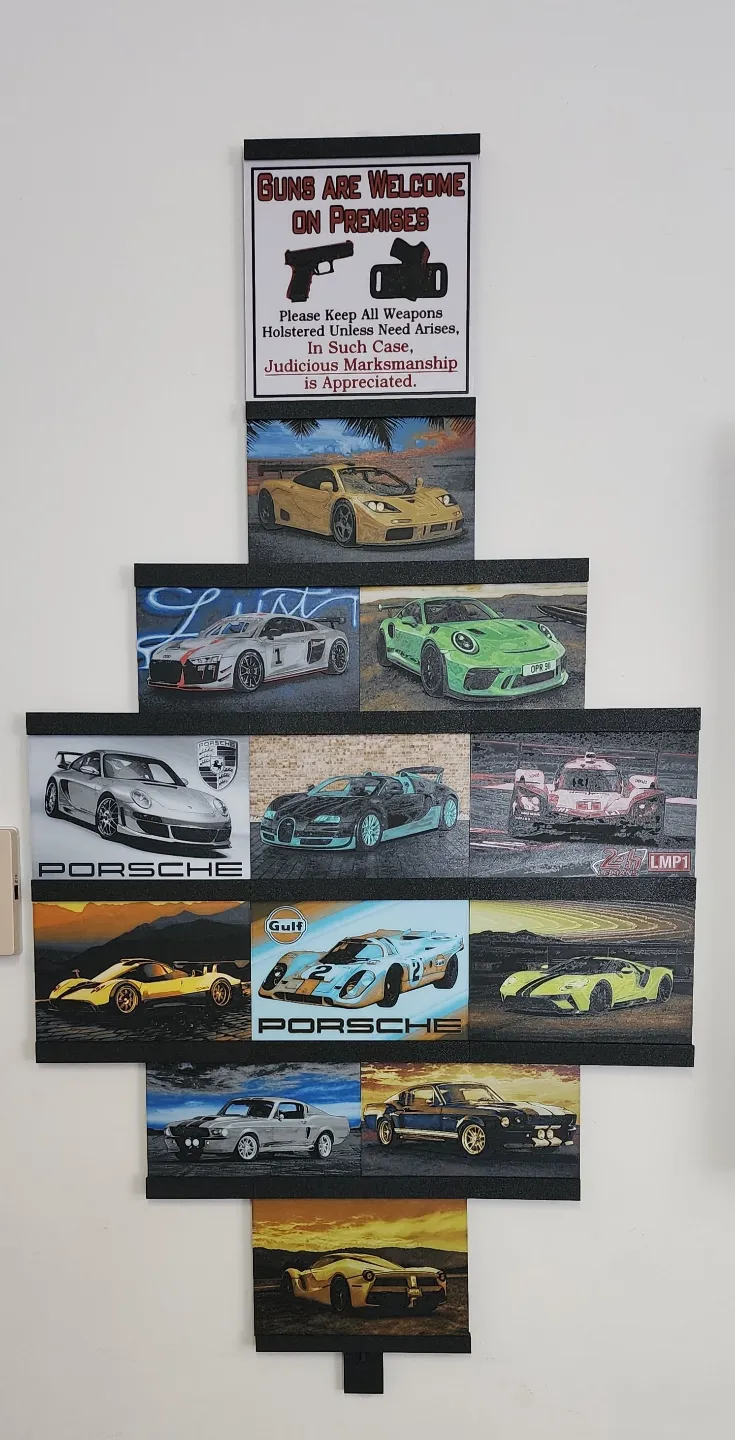 Hueforge Modular Wall Display