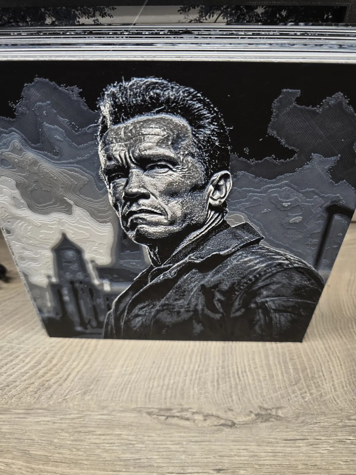 Arnold Schwarzenegger - Hueforge