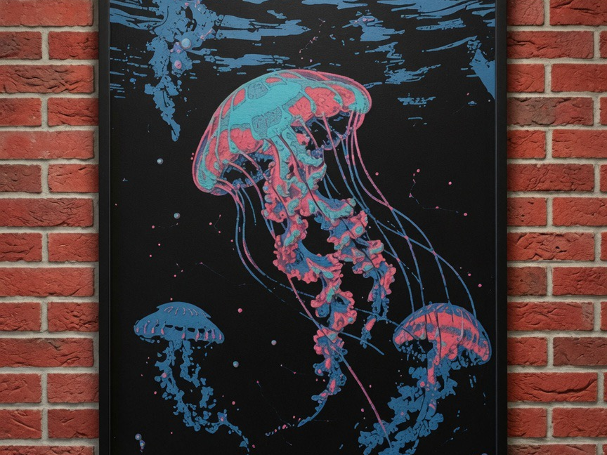 Medusa in Sea