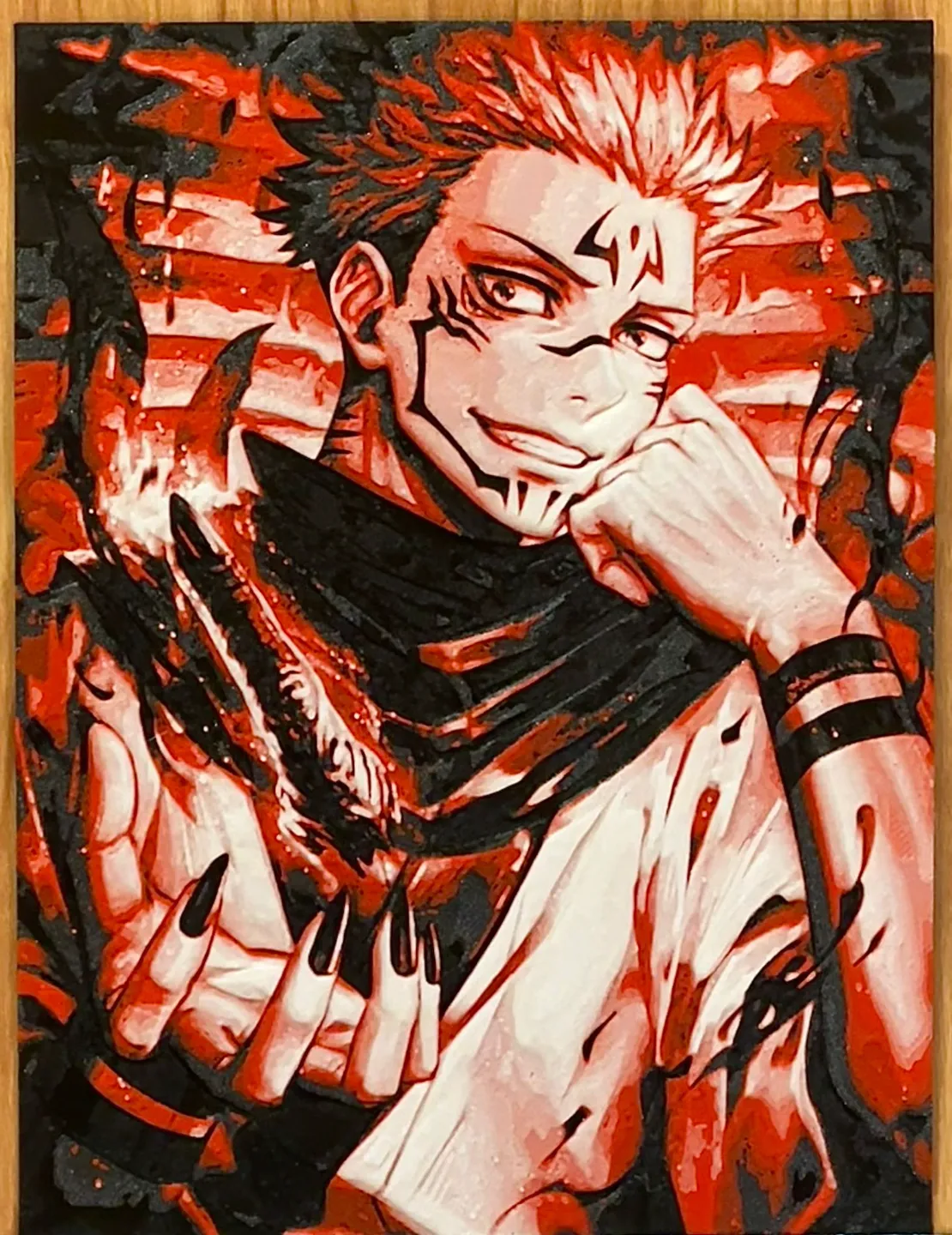 Sukuna - jujutsu kaisen_ 4 color
