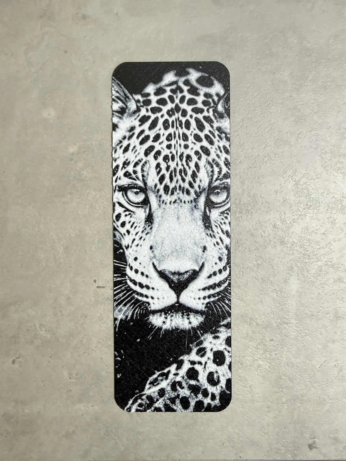 Leopard Bookmark (0.2mm)