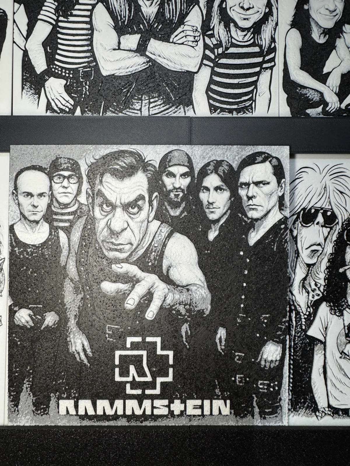Hue Forge Karikatur Rammstein