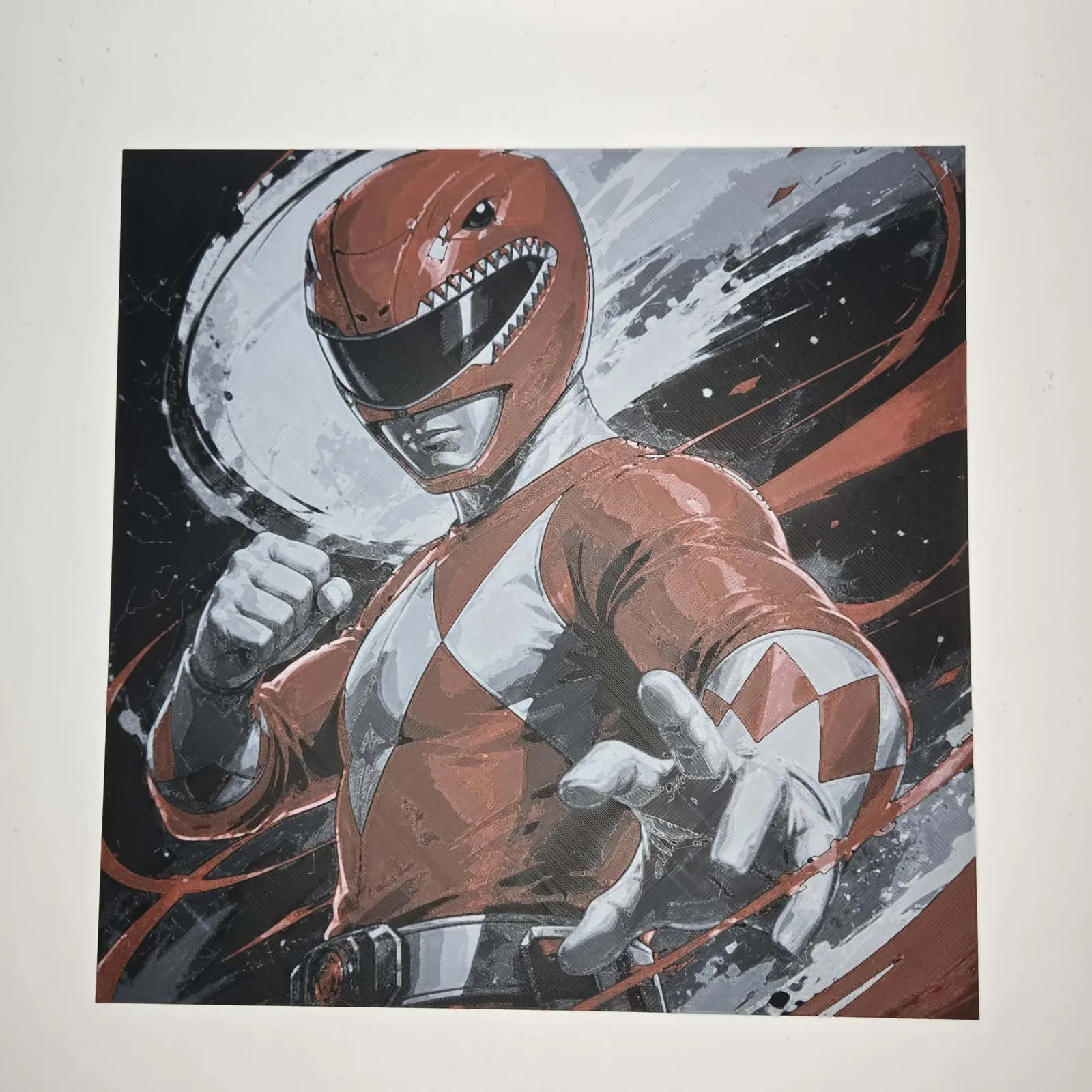Red Power Ranger Hueforge