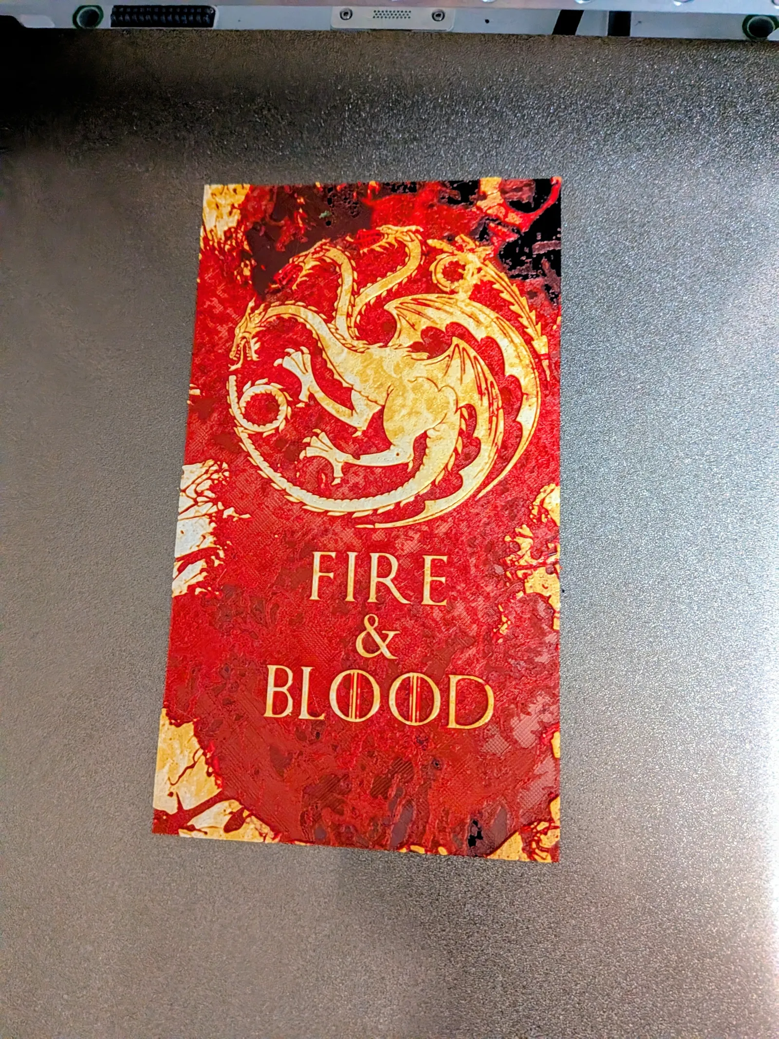 "Fire & Blood" HueForge