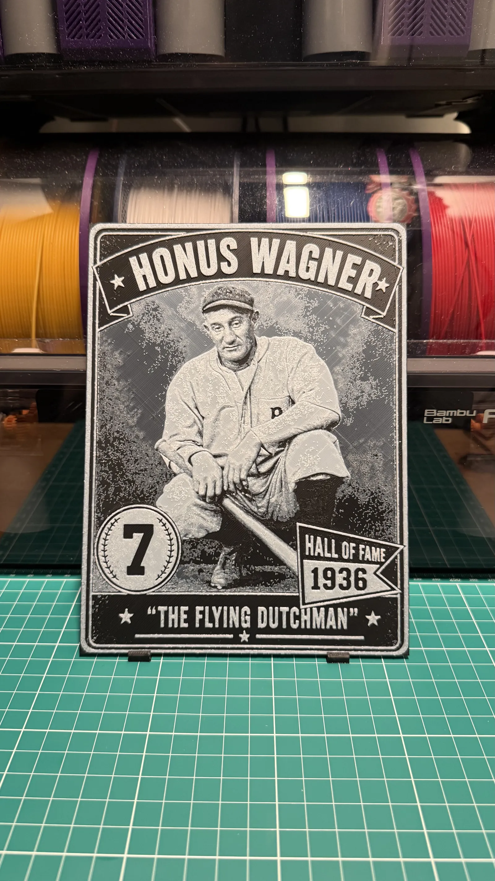 Honus Wagner Vintage Baseball Card