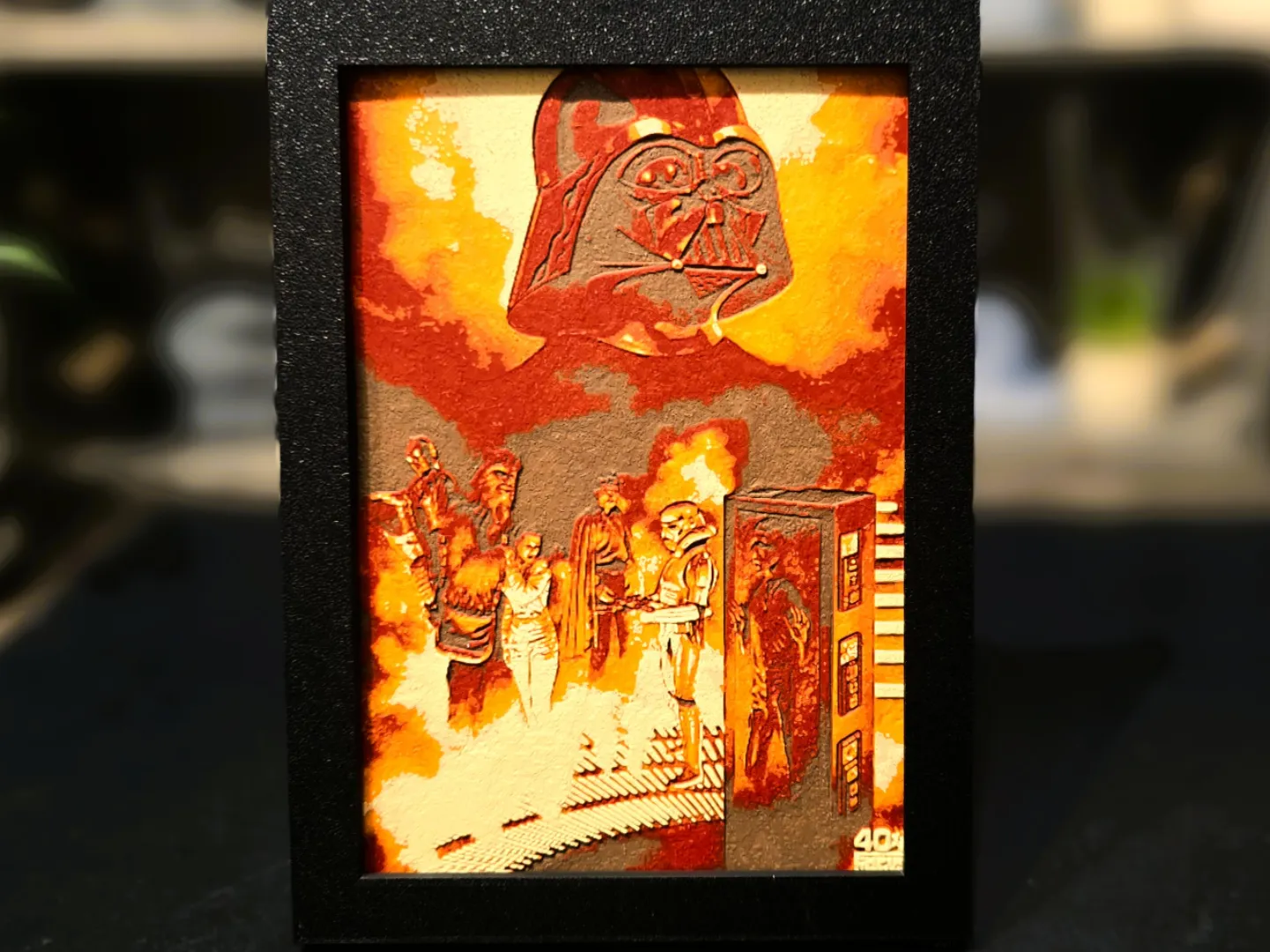 Hueforge - Star Wars Carbon Freeze Chamber Scene