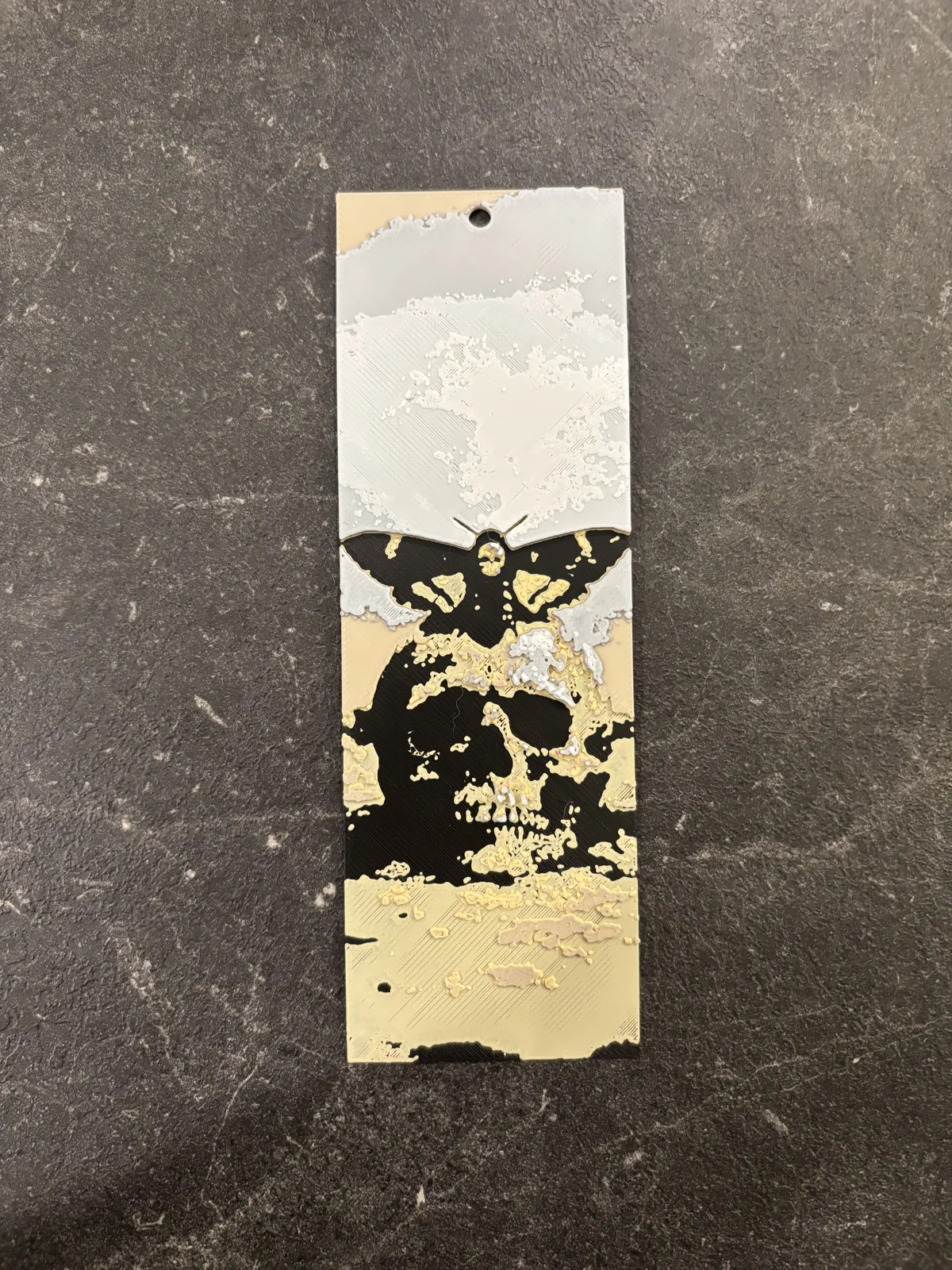 Death's-head Moth Bookmark Hueforge