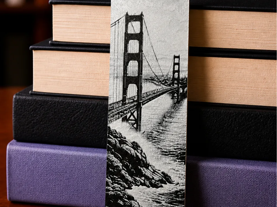 Golden Gate Bridge Bookmark (0.2mm)