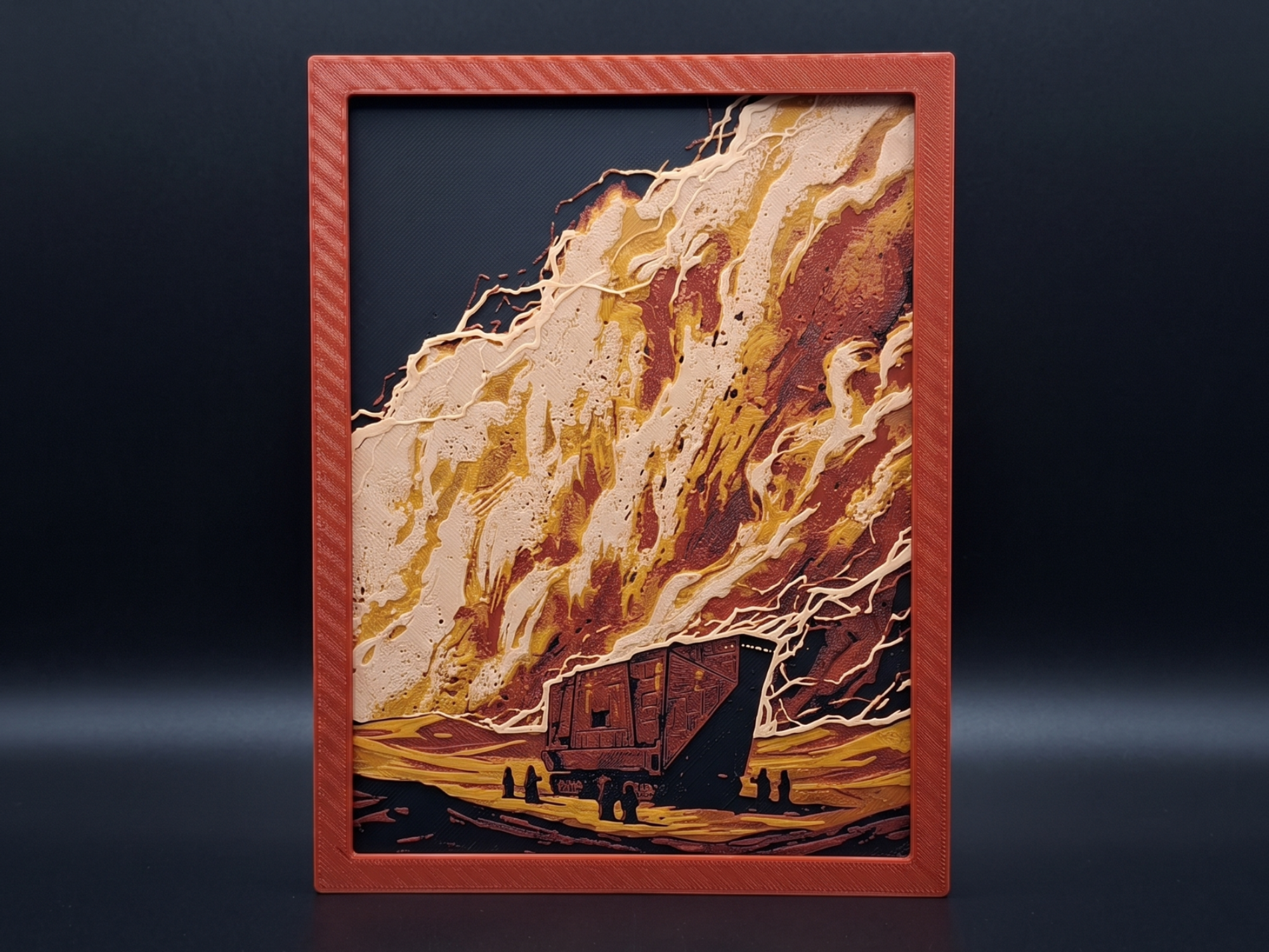 Business as Usual - Hueforge Wall Art