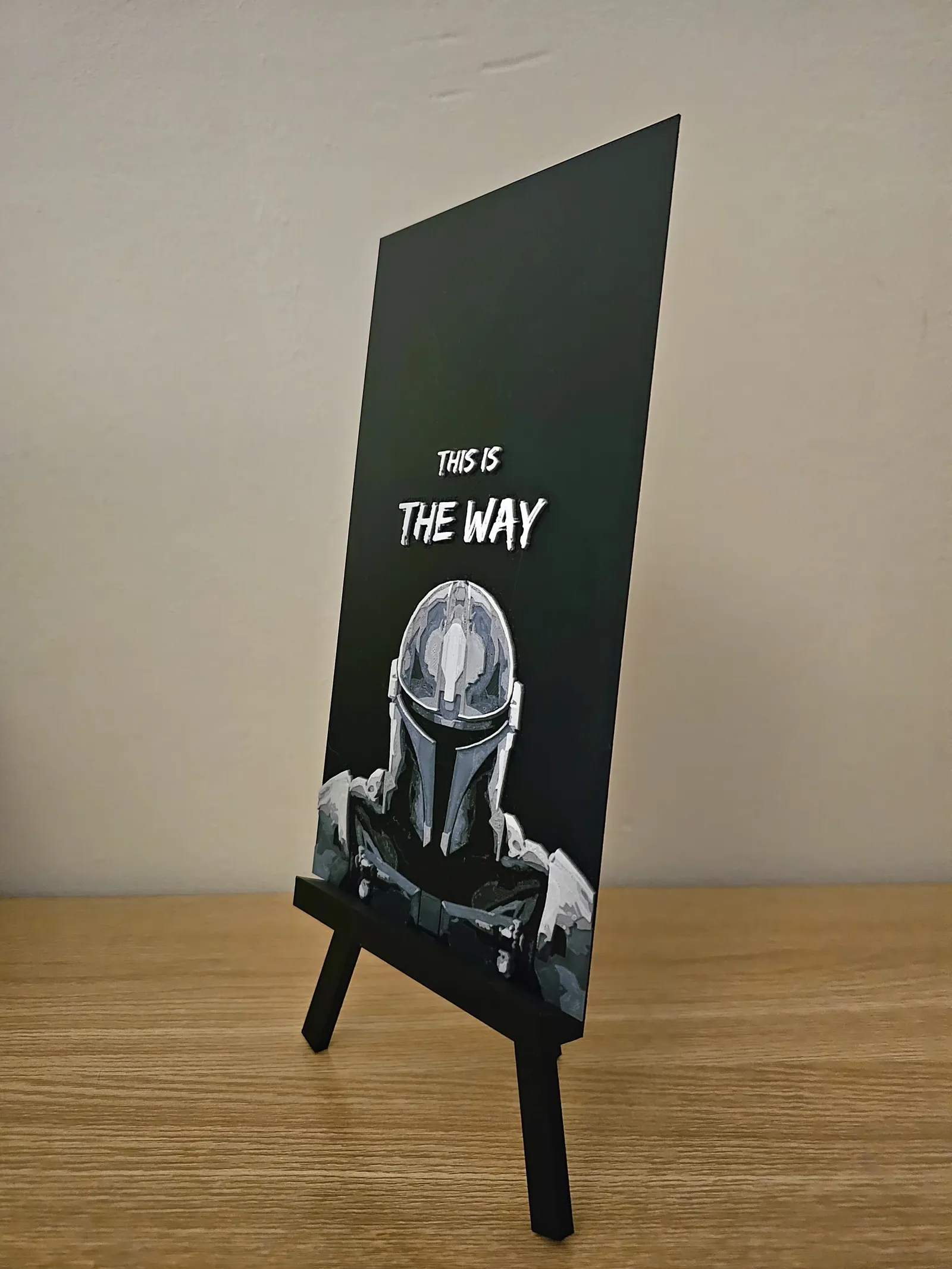 Mandalorian This is the way Hueforge