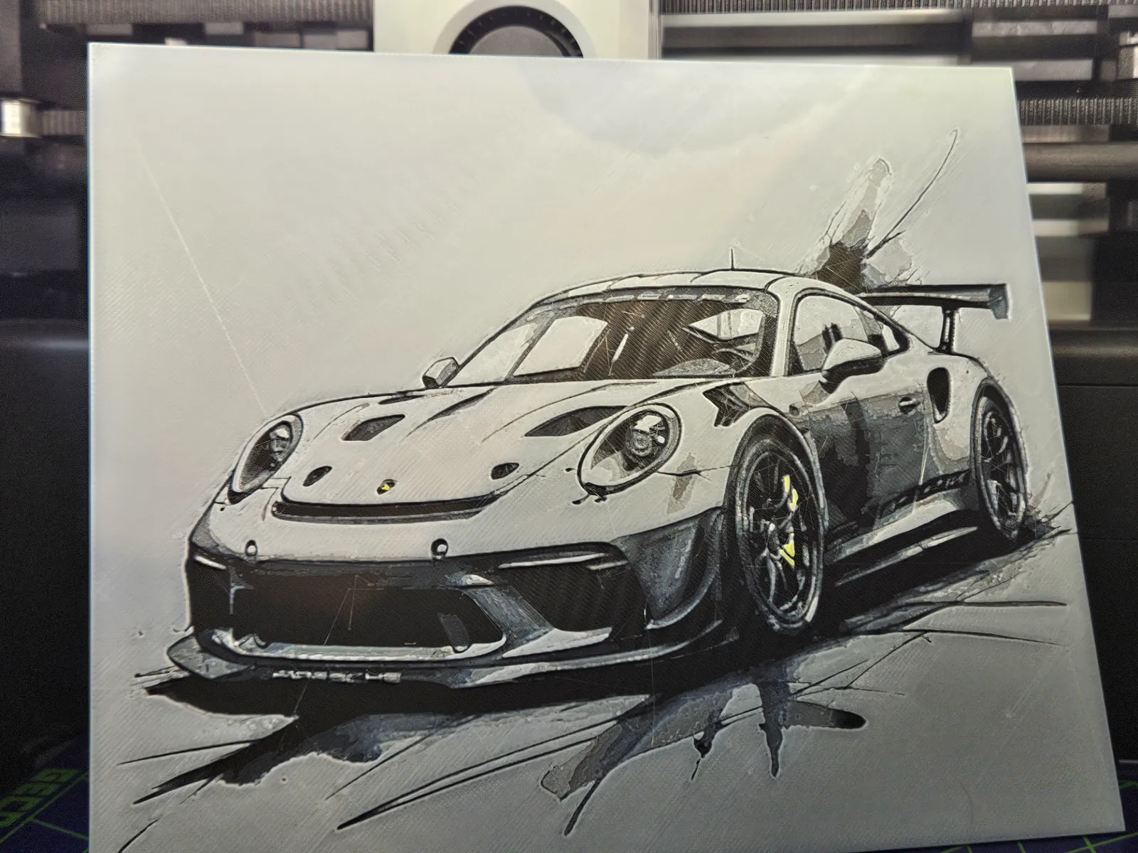 Porsche GT3 RS HueForge Part 2
