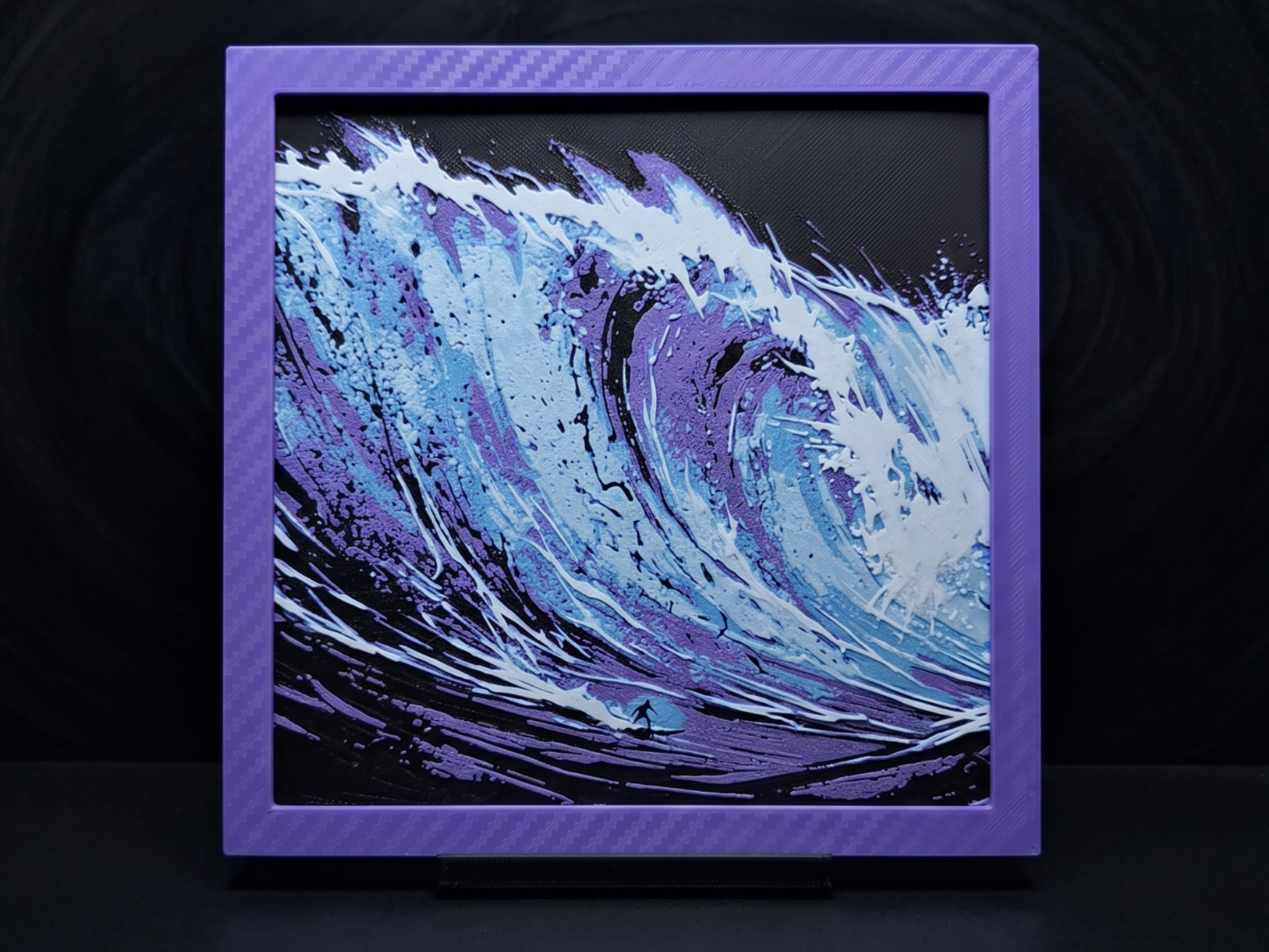 Surfs Up - Hueforge Wall Art