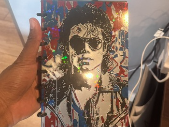 King Of Pop- MJ A5 Notebook covers