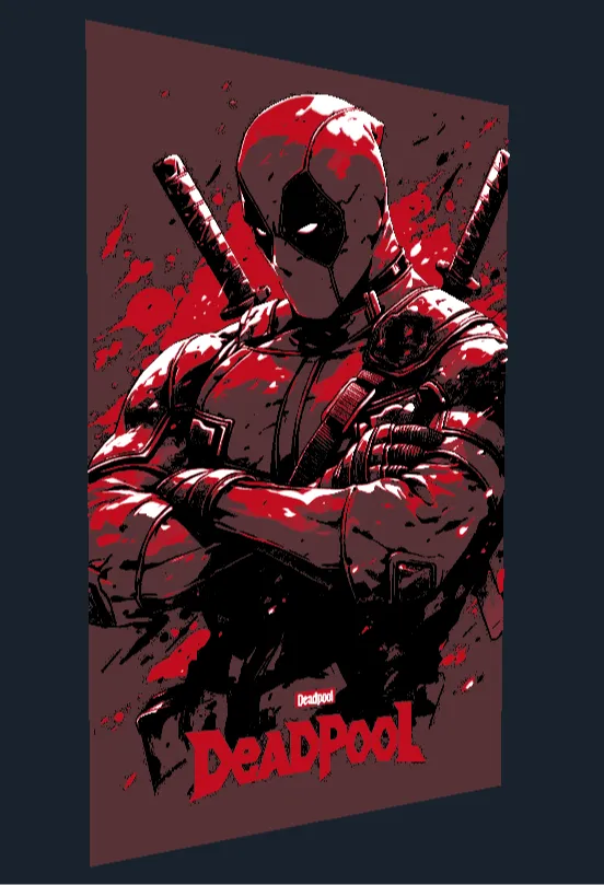 Deadpool Hueforge