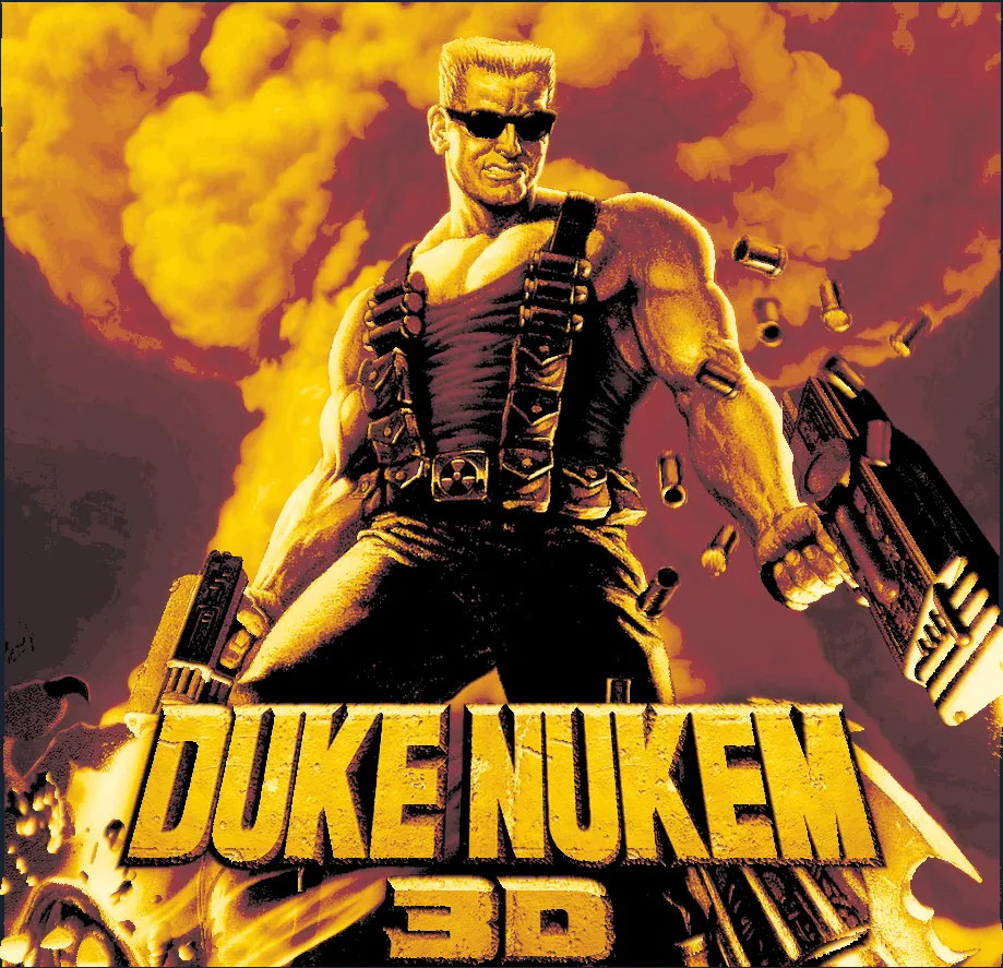 Duke Nukem 3D 215 x 215 HueForge