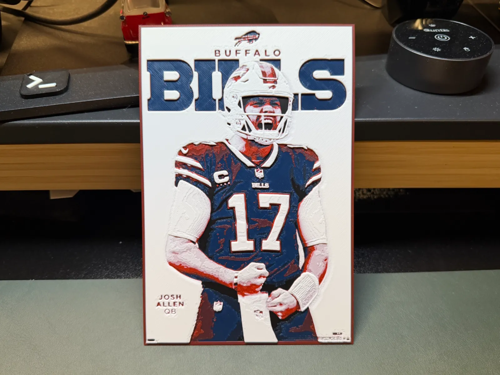 Josh Allen Bills HueForge
