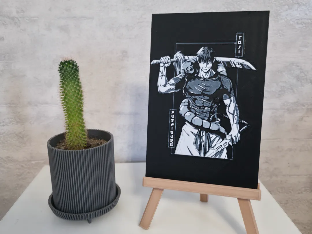 Jujutsu kaisen Toji Hueforge