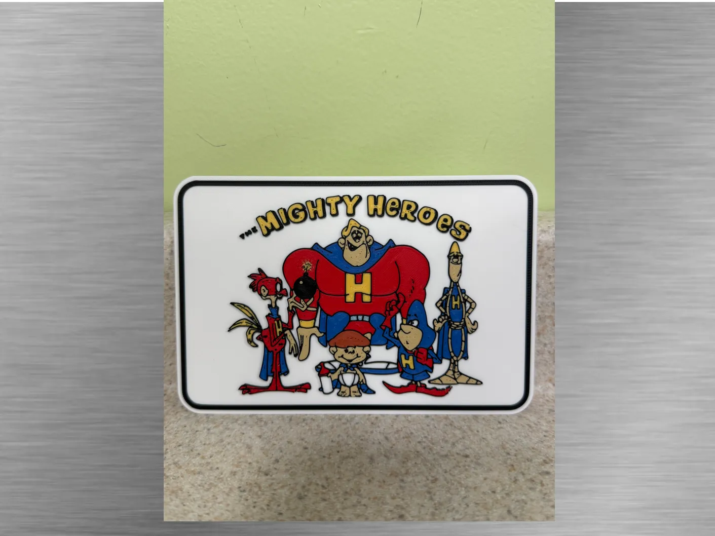 Retro Cartoons-The Mighty Hero's