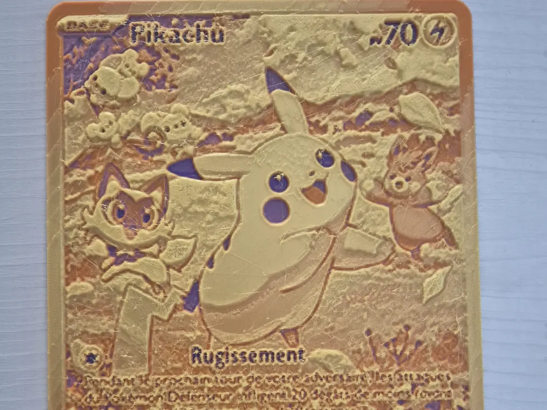 hue forge carte pokemon pikachu