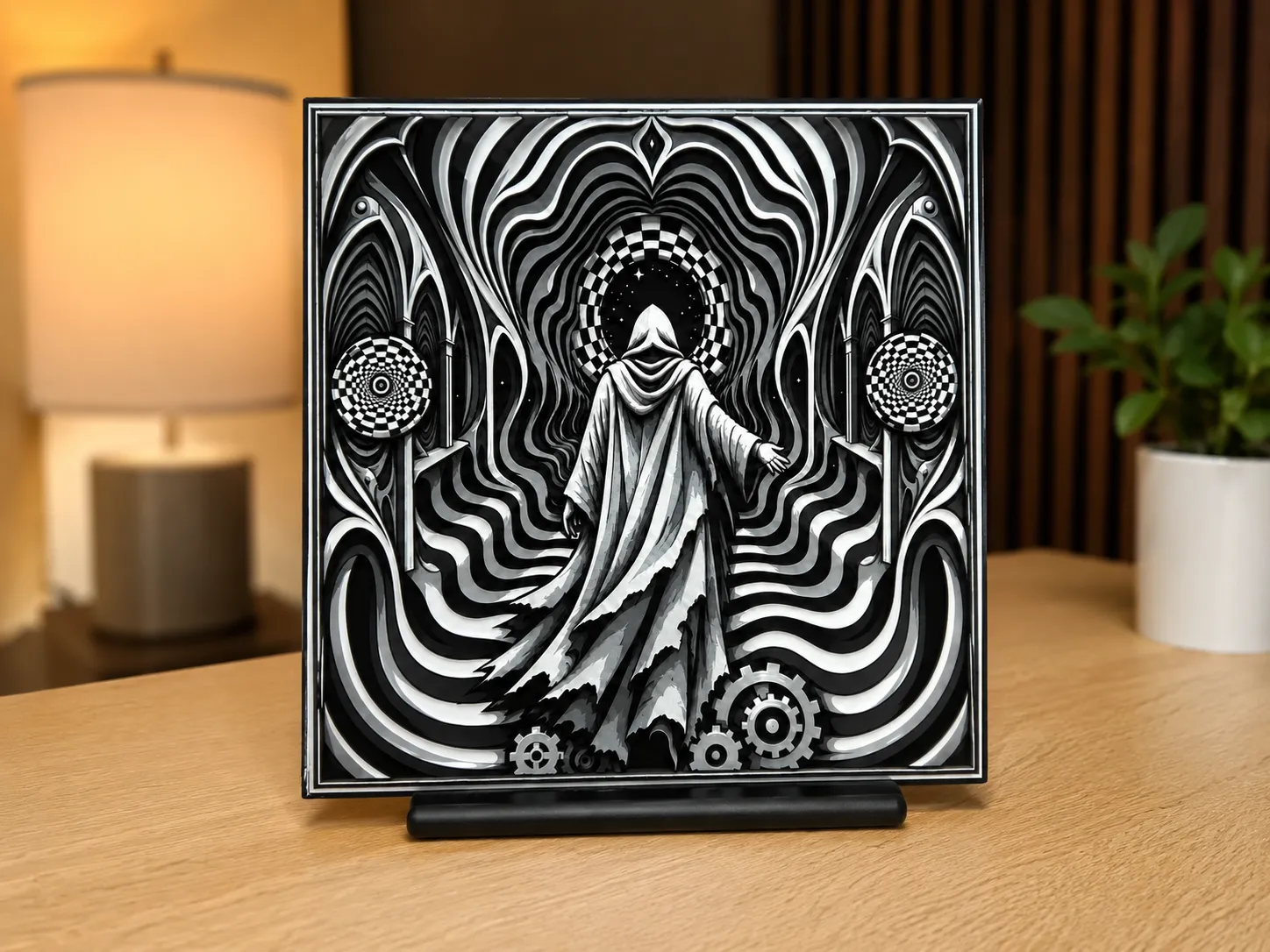 Keeper of the Void - Surreal HueForge Art