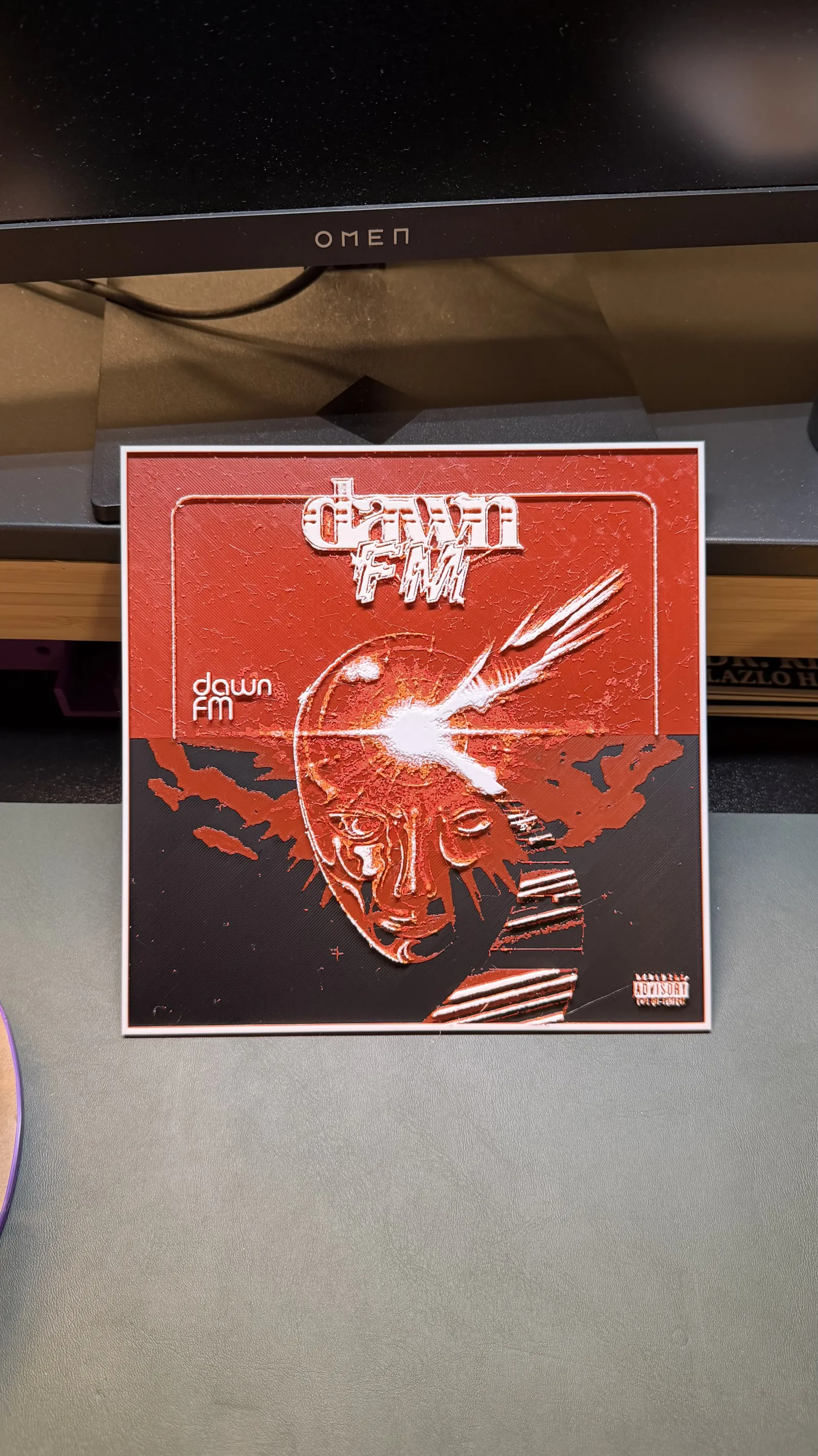 The Weeknd DawnFM Album Cover Hueforge