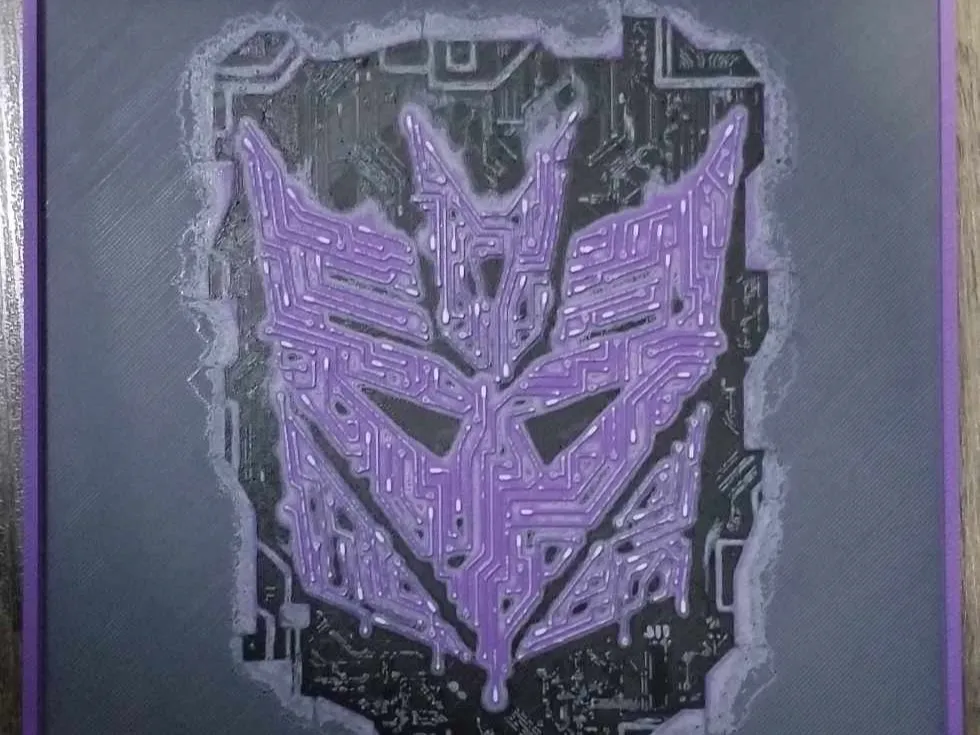 Decepticons Logo Neon