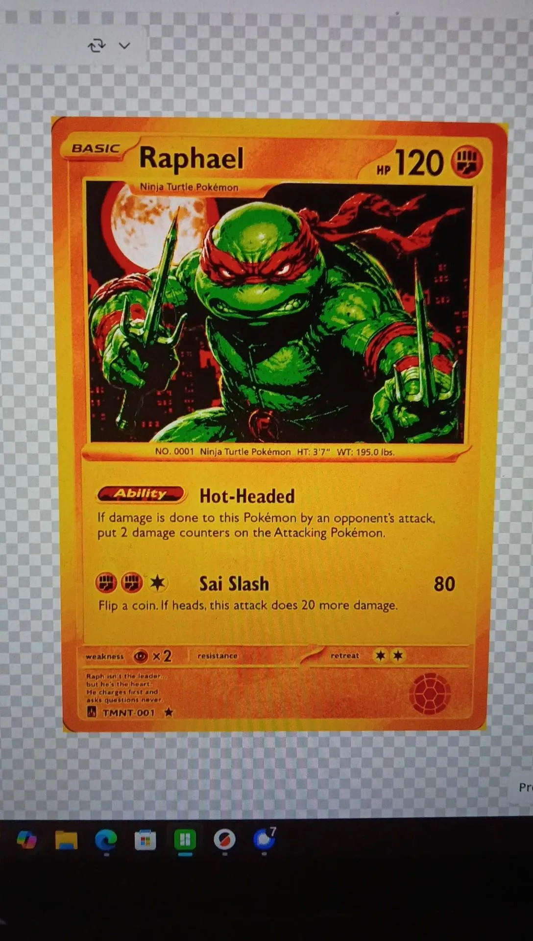 Raph PTCG Jumbo Card