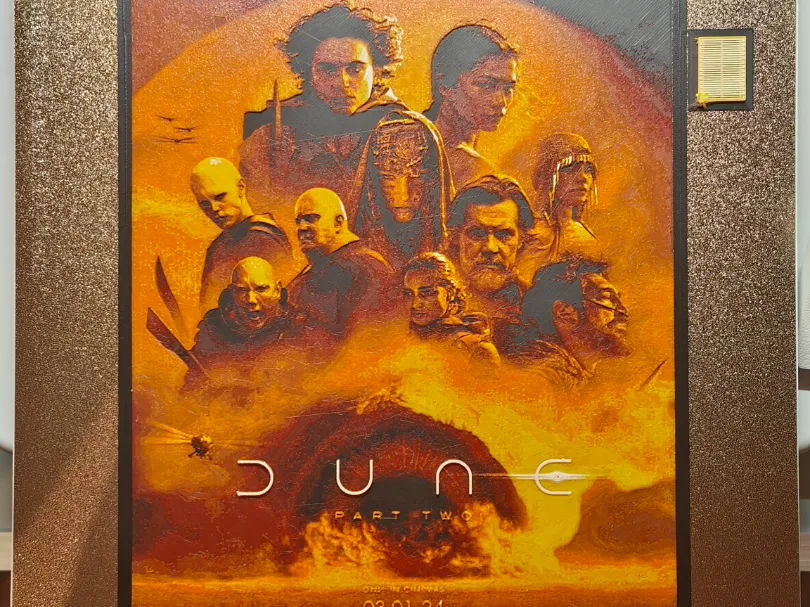 Dune: Part Two - HueForge - Movie Cover