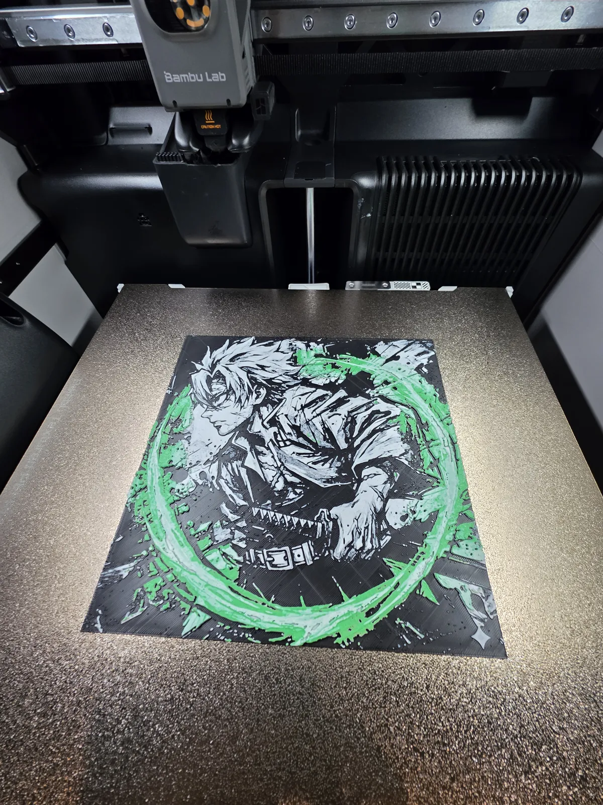 Sanemi Demon Slayer Hueforge 200mm x 200mm