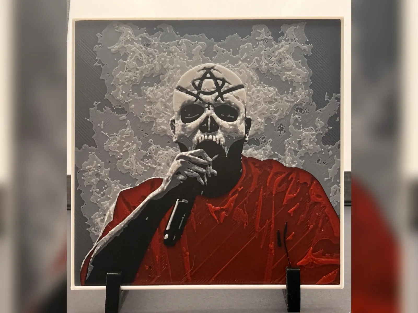 Tech N9ne Skull Face HueForge Print