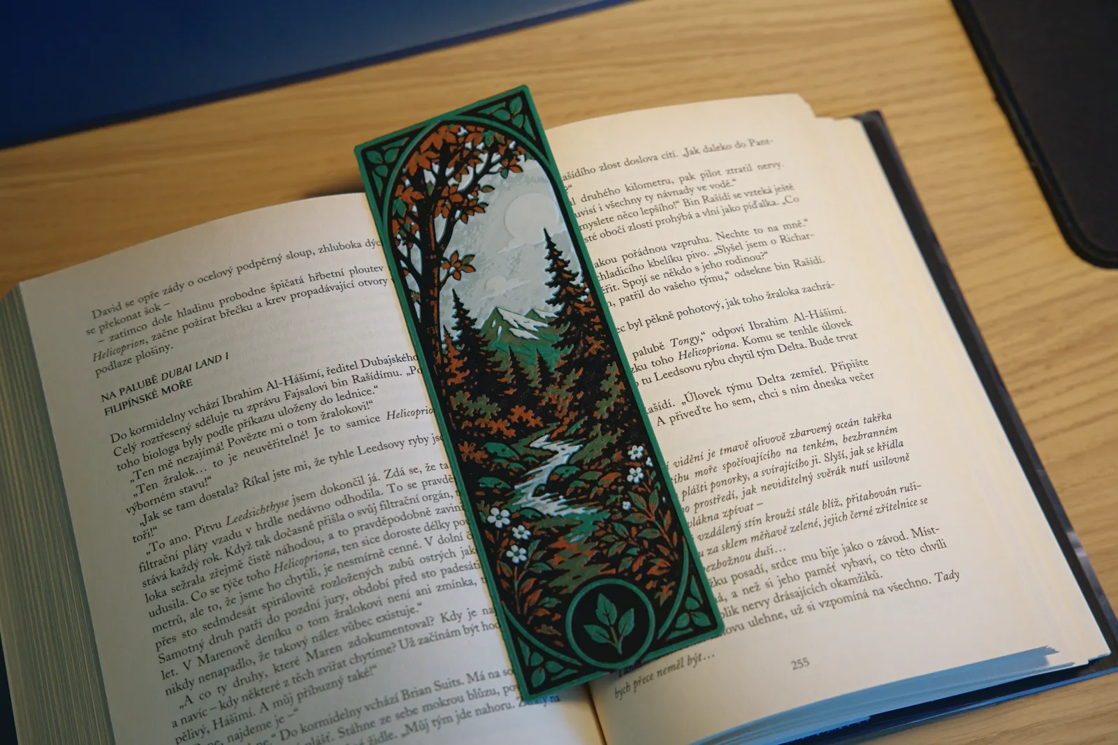 Nature bookmark set